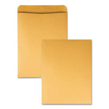 Quality Park™ Catalog Envelope, #15 1-2, Square Flap, Gummed Closure, 12 X 15.5, Brown Kraft, 100-box freeshipping - TVN Wholesale